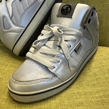 HUF X DVS Original Intent  HUF Mid Skate Skateboarding Shoes 8 Vintage grey 