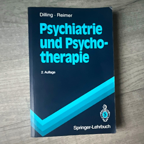 Dilling reimer psychiatrie - dilling/reimer, und