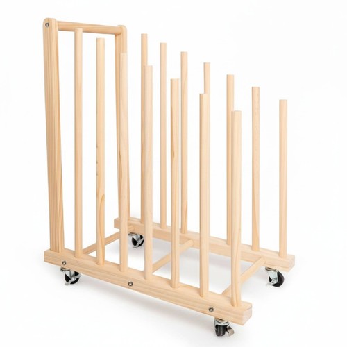 Rollbarer bilderständer mit - rollbarer,