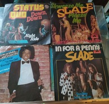 24x "7 Singles Rock Pop Bitte Lesen! ABBA, Jackson, Slade, Hollies, Survior,