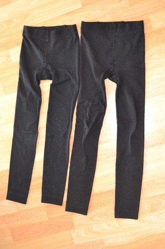 Schwarze thermoleggins - 2,