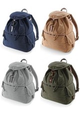 Quadra Vintage Canvas Rucksack