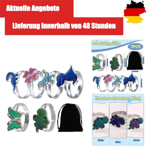 Stück stimmungsring set - 7,