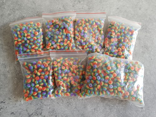 1850 acrylperlen regenbogen - 1850,