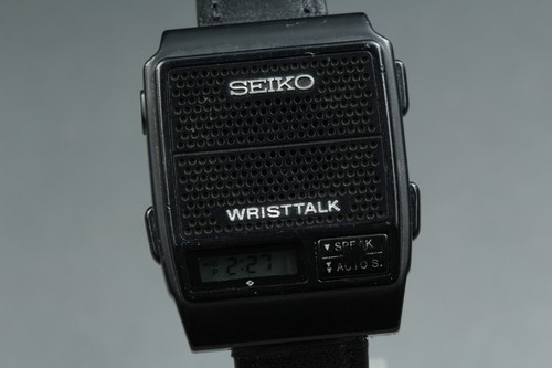 Vintage 1988 seiko wristtalk - vintage,