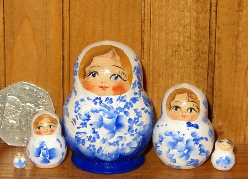 Russische nestelpuppen - russische,