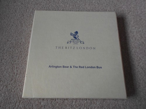 Arlington bear red london bus - bear,,