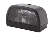 Kennzeichenleuchte rechts 12 V R10W Halogen glasklar HELLA für DAF FENDT