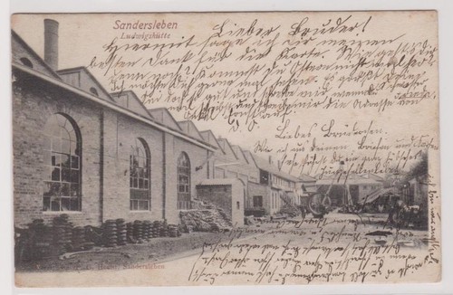900145 sandersleben - 900145, ak