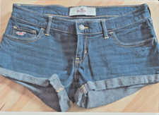 Hollister Jeans Hotpants Shorts W25 , dunkelblau
