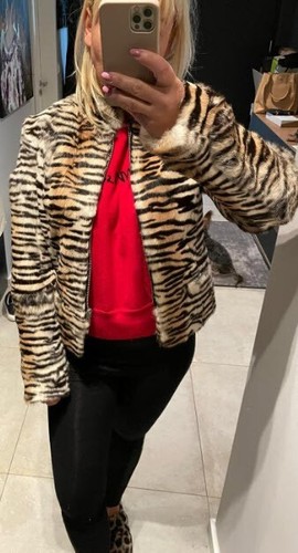 Echtfell kaninchen jacke - kaninchen,