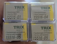 Minitrix Spur N Konvolut 15516-01, -04,-05 und -05