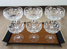 Edel Vintage 6 Likörgläser Likörschalen Kristall Nachtmann Bamberg wunderschön!