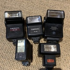 Aufsteckblitze 5 Verschiedene