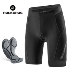 ROCKBROS Radlerhose Herren Damen Fahrradhose 3D Sitzpolster  Atmungsaktive Short