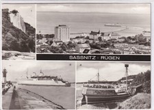 Ansichtskarte saßnitz rügen - ansichtskarte, saßnitz/rügen