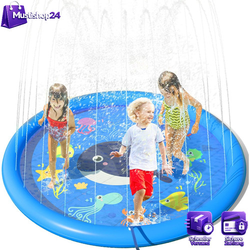 Wasser spielmatte 170cm - wasser-spielmatte,