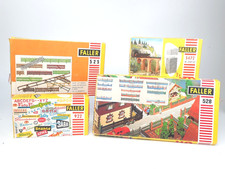 Faller Vintage 922 Beschriftung  525 528 Zäune  5472 Brückenpfeiler  60er Jahre