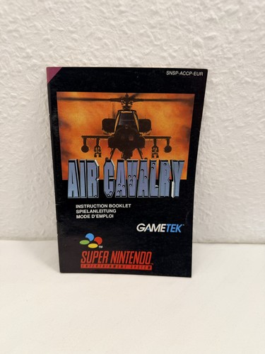 Air cavalry instructino - air,