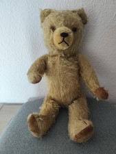 Sehr Alter Seltener Teddy ca.40cm Arme Beine und Kopf Beweglich Stofftier