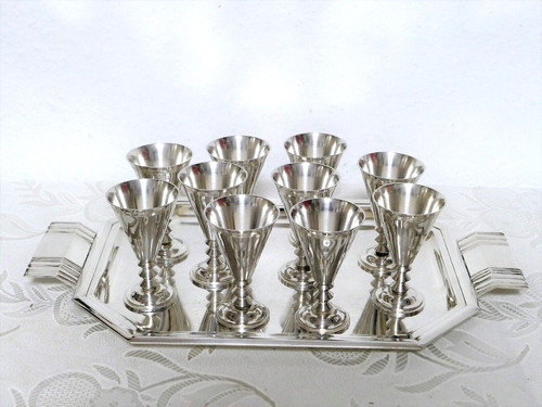 Versilberte becher für - versilberte,