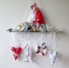 Maritime Girlande Segelboot