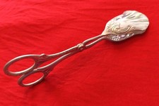 100er silber gebäck zange - silber,