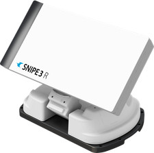 Selfsat Snipe 3 R Single mit Fernbedienung Black Line - GPS Vollautom. Antenne