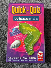 Quick Quiz Wissen.de Allgemeinwissen ab 2 Spieler, ab 7 Jahre - wie neu