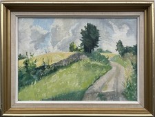 ölbild impressionist jörn - Ölbild,