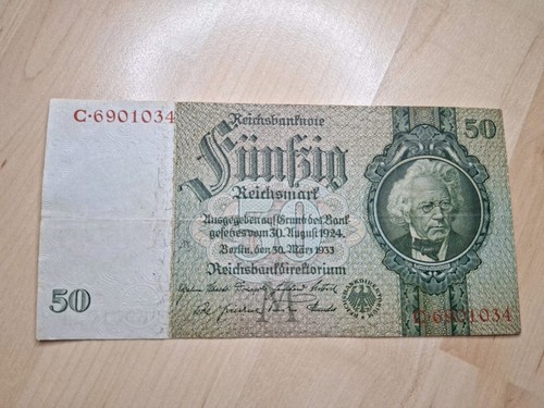 Reichsmark reichsbanknote - 50,