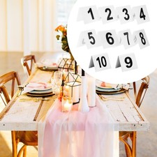 10 stück Tisch Zahlen Zahlen