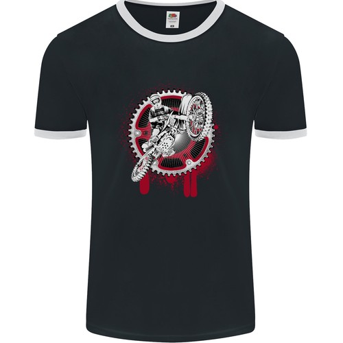 Motocross bike grafik print - motocross,