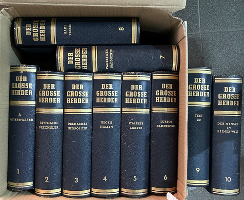 Lexikon der große herder - der,