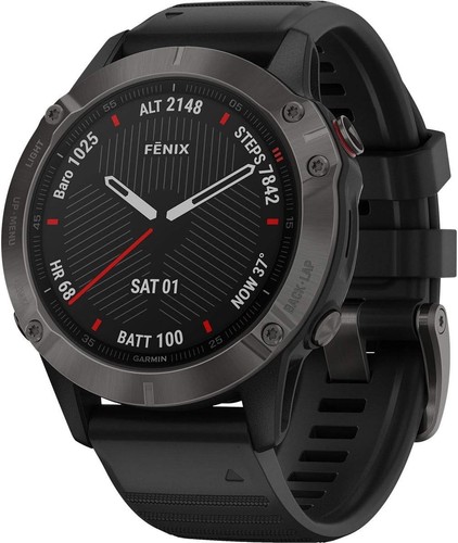 Garmin fēnix sapphire 51 - garmin, 6x