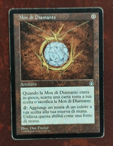 Mtg mox diamond italian poor - mtg,