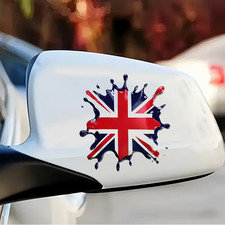 Union jack klecks sticker - union, uk