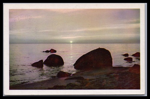 Ansichtskarte ostseeheilbad - ansichtskarte,