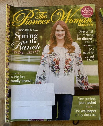 Pioneer woman magazine ree - -,
