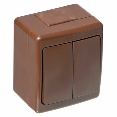 Schalter steckdose braun - schalter,