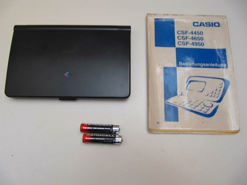 Casio color digital - diary,