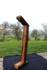 Leselampe Stehlampe LED aus altem Eichen/Fachwerkbalken Handarbeit