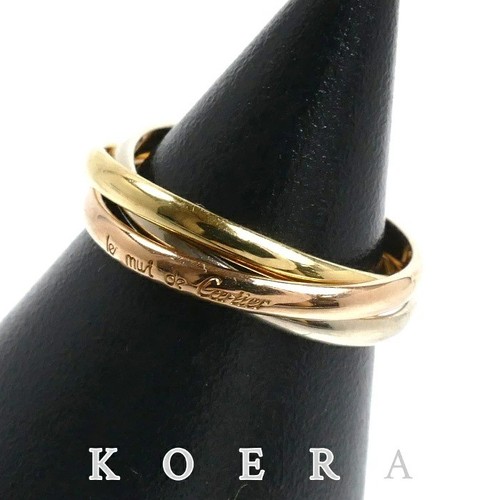 Cartier trinity ring k18 - cartier,