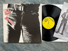 Rolling Stones "Sticky Fingers" 1973 COC 59100 + Insert + PAN-Zipper Top Zustand