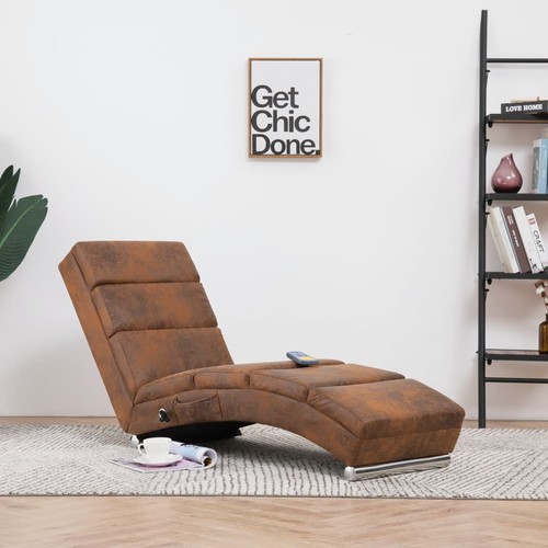 Massage chaiselongue braun - massage,