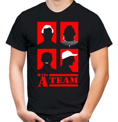 Team männer shirt b a - t-shirt, b.a