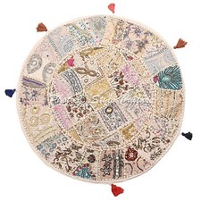 Indischer boho rund patchwork - indischer,