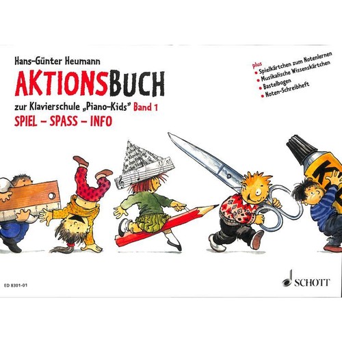 Aktionsbuch zur klavierschule - zur,