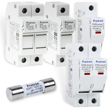 DC PV Sicherungshalter Sicherung 10x38 Solar Zylindrische Sicherungseinsätze LED