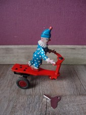 Altes blechspielzeug clown auf - blechspielzeug,